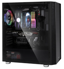 Zalman R2 Black Atx Mid Tower Kasa 1 x Kulaklık, 1 x Mikrofon, 2 x USB 2.0, 1 x USB 3.0, PCI/AGP350MM