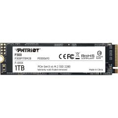 Patrıot P300P1TBM28 1tb P300 M.2 2280 Pcıe Gen3 x 4 2100MBS/1650MBS Flash SSD