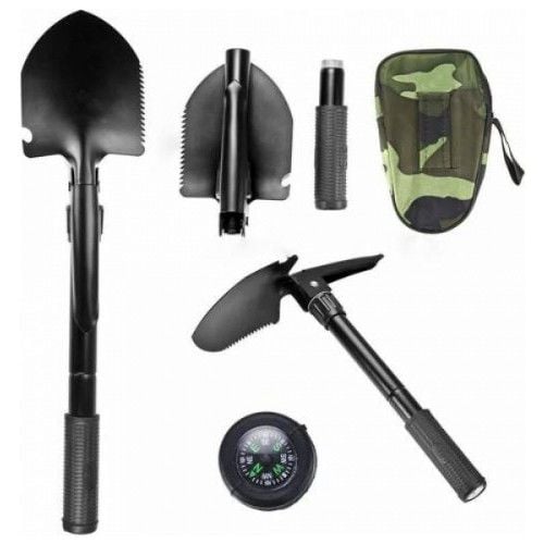 Outdoor Portatif Kazma/kürek Seti -Taşıma Çantalı