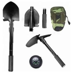 Outdoor Portatif Kazma/kürek Seti -Taşıma Çantalı