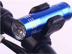 Kolay Taşınabilir 9'Led'li Alüminyum El Feneri Mavi