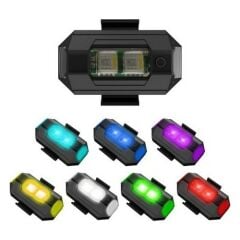 NGK 7 Renk Çakarlı Led Işık - Motor-Drone-Bisiklet ( 2 adet )