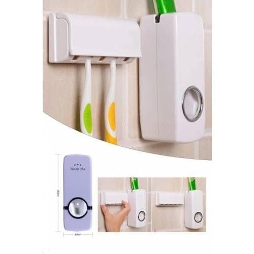 Diş Macunu Sıkma Aparatı ve Diş Fırçası Tutucu